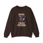 Boise Fruit Pickers Crewneck Sweatshirt - Vintage Defunct Baseball Teams - Idaho