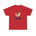 Des Moines Demons T-Shirt (Heavyweight) - Vintage Defunct Baseball Teams - Iowa