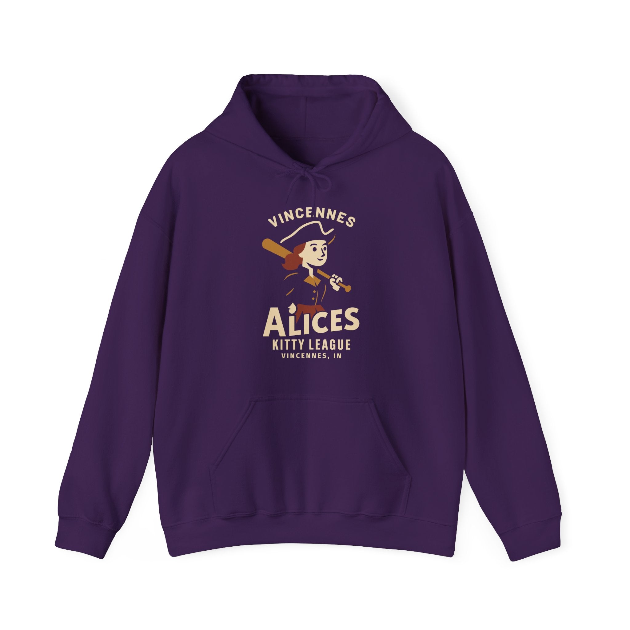 Vincennes Alices Hoodie - Vintage Defunct Baseball Teams