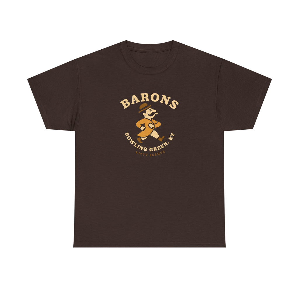 Bowling Green Barons T-Shirt (Heavyweight) - Vintage Defunct Baseball Teams