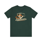 Pocomoke City Salamanders T-Shirt (Premium Lightweight) - Vintage Defunct Baseball Teams - Maryland