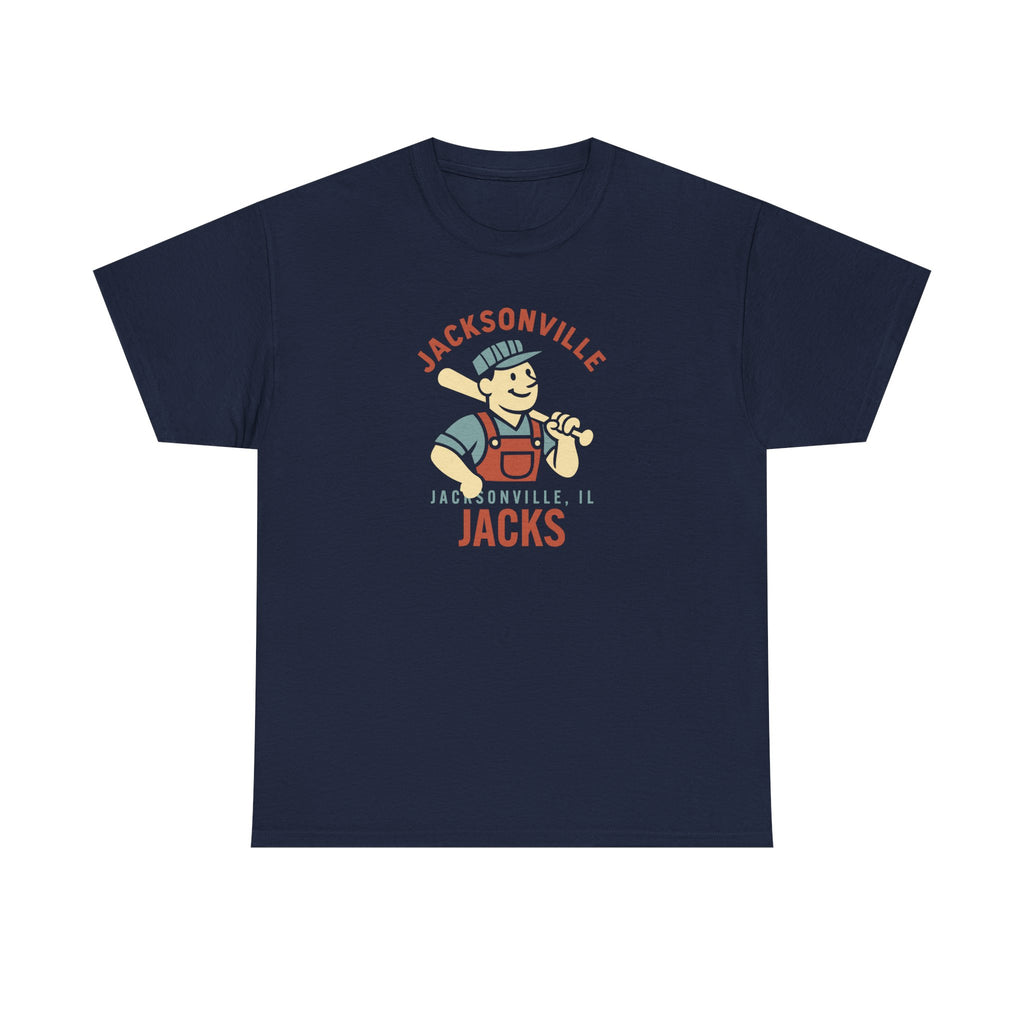 Jacksonville Jacks T-Shirt (Heavyweight) - Vintage Defunct Baseball Teams
