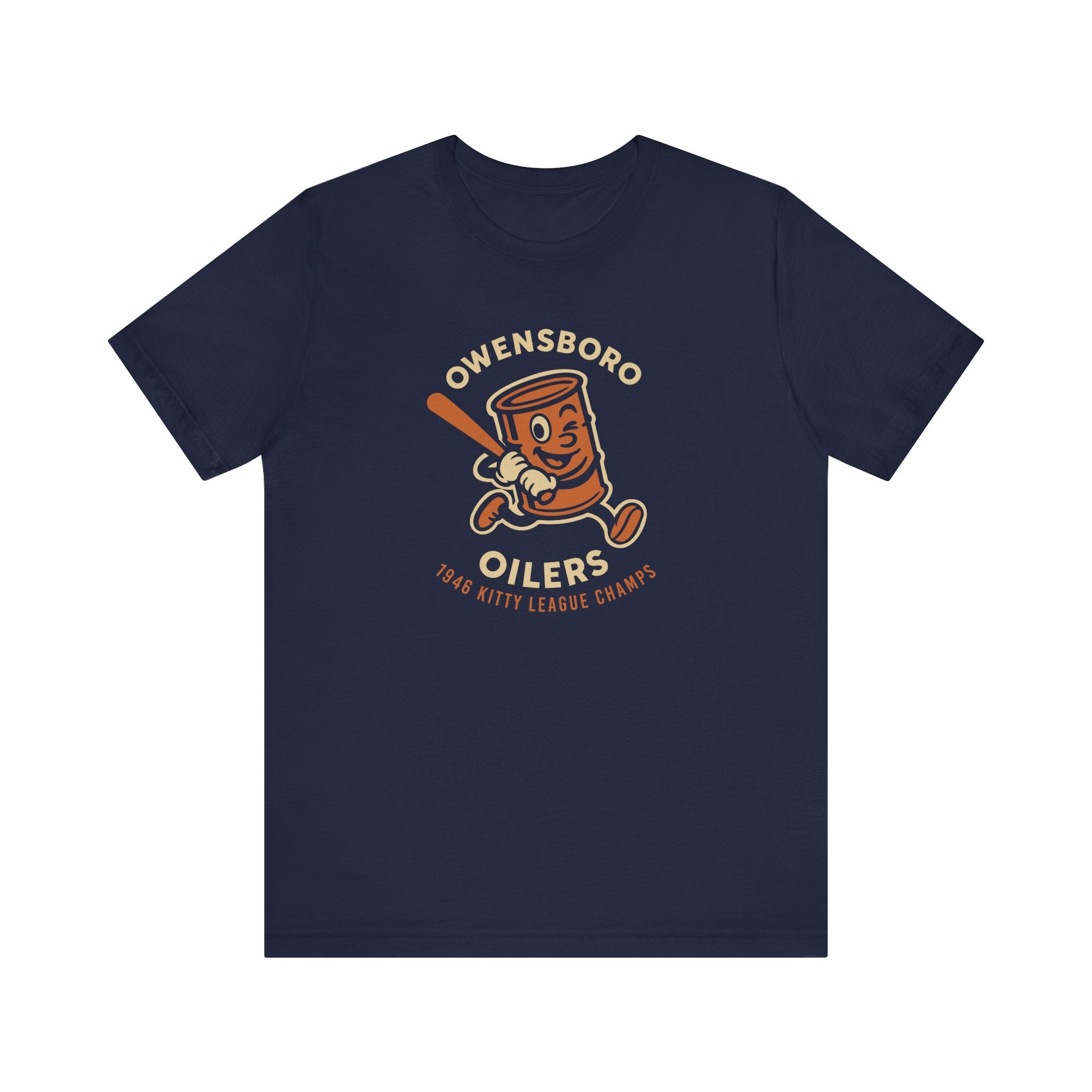 Owensboro Oilers T-Shirt (Premium Lightweight) - Vintage Defunct Baseball Teams