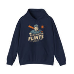 Burlington Flints Hoodie - Vintage Defunct Baseball Teams - Iowa