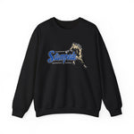 San Bernardino Stampede Crewneck Sweatshirt - Vintage Defunct Baseball Teams - California
