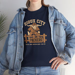 Sioux City Packers T-Shirt (Heavyweight) - Vintage Defunct Baseball Teams - Iowa