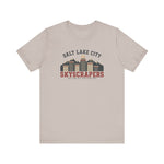 Salt Lake City Skyscrapers T-Shirt (Premium Lightweight) - Vintage Defunct Baseball Teams - Utah
