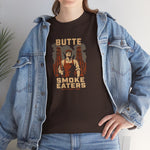 Butte Smoke Eaters T-Shirt (Heavyweight) - Vintage Defunct Baseball Teams - Montana