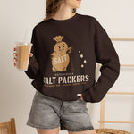 Hutchinson Salt Packers Crewneck Sweatshirt - Vintage Defunct Baseball Teams - Kansas