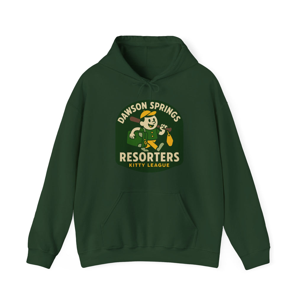 Dawson Springs Resorters Hoodie - Vintage Defunct Baseball Teams