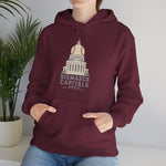 Bismarck Capitals Hoodie - Vintage Defunct Baseball Teams - North Dakota