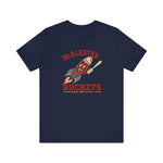 McAlester Rockets T-Shirt (Premium Lightweight) - Vintage Defunct Baseball Teams - Oklahoma