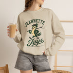 Jeannette Jays Crewneck Sweatshirt - Vintage Defunct Baseball Teams - Pennsylvania