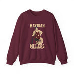 Mayodan Millers Crewneck Sweatshirt - Vintage Defunct Baseball Teams - North Carolina