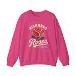 Richmond Roses Crewneck Sweatshirt - Vintage Defunct Baseball Teams - Indiana