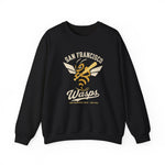 San Francisco Wasps Crewneck Sweatshirt - Vintage Defunct Baseball Teams - California