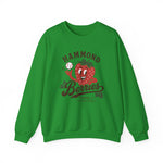 Hammond Berries Crewneck Sweatshirt - Vintage Defunct Baseball Teams - Louisiana