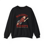 McAlester Rockets Crewneck Sweatshirt - Vintage Defunct Baseball Teams - Oklahoma