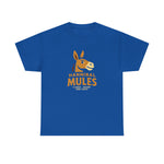 Hannibal Mules T-Shirt (Heavyweight) - Vintage Defunct Baseball Teams - Missouri