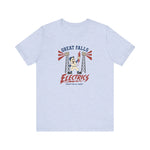 Great Falls Electrics T-Shirt (Premium Lightweight) - Vintage Defunct Baseball Teams - Montana