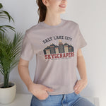 Salt Lake City Skyscrapers T-Shirt (Premium Lightweight) - Vintage Defunct Baseball Teams - Utah