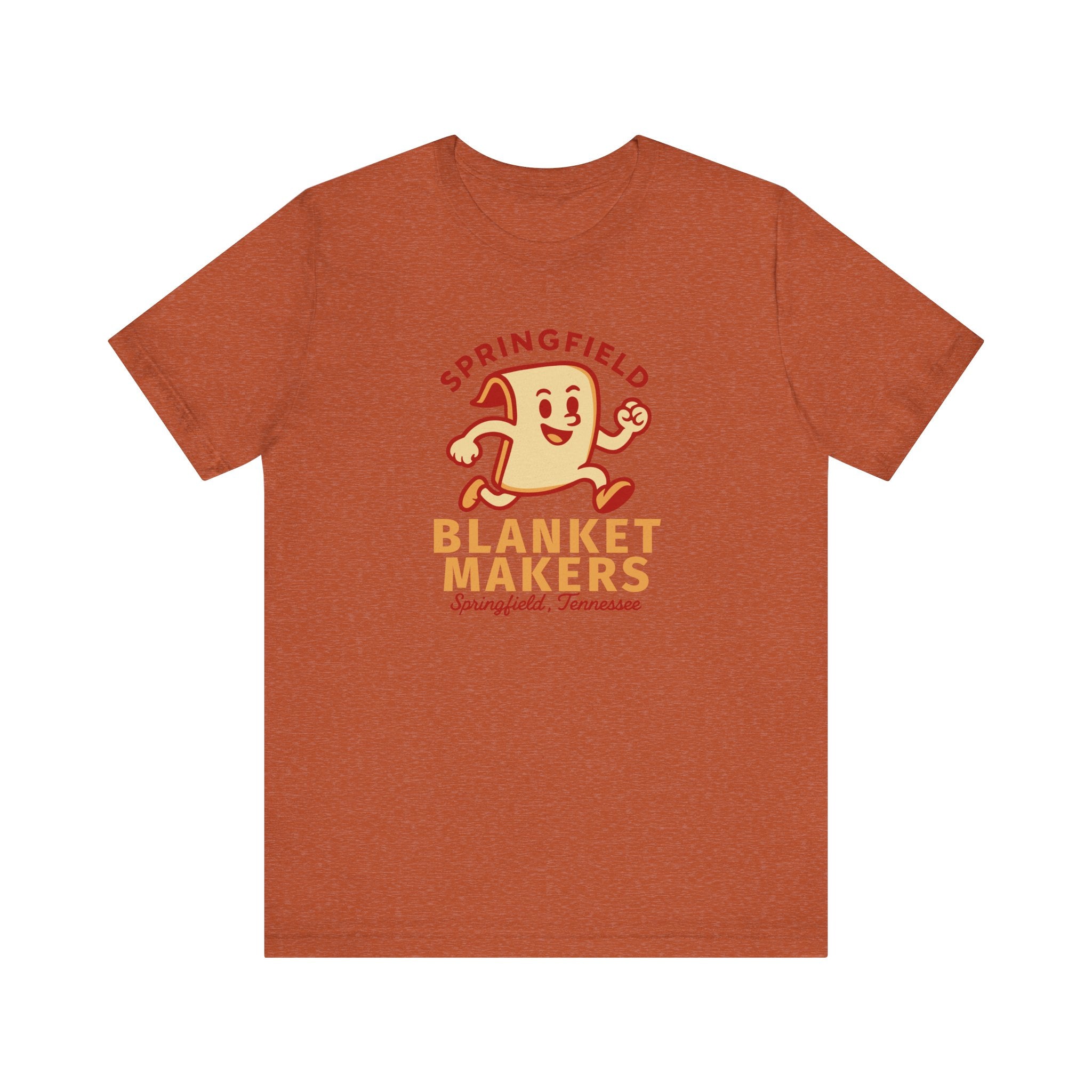 Springfield Blanket Makers T-Shirt (Premium Lightweight) - Vintage Defunct Baseball Teams