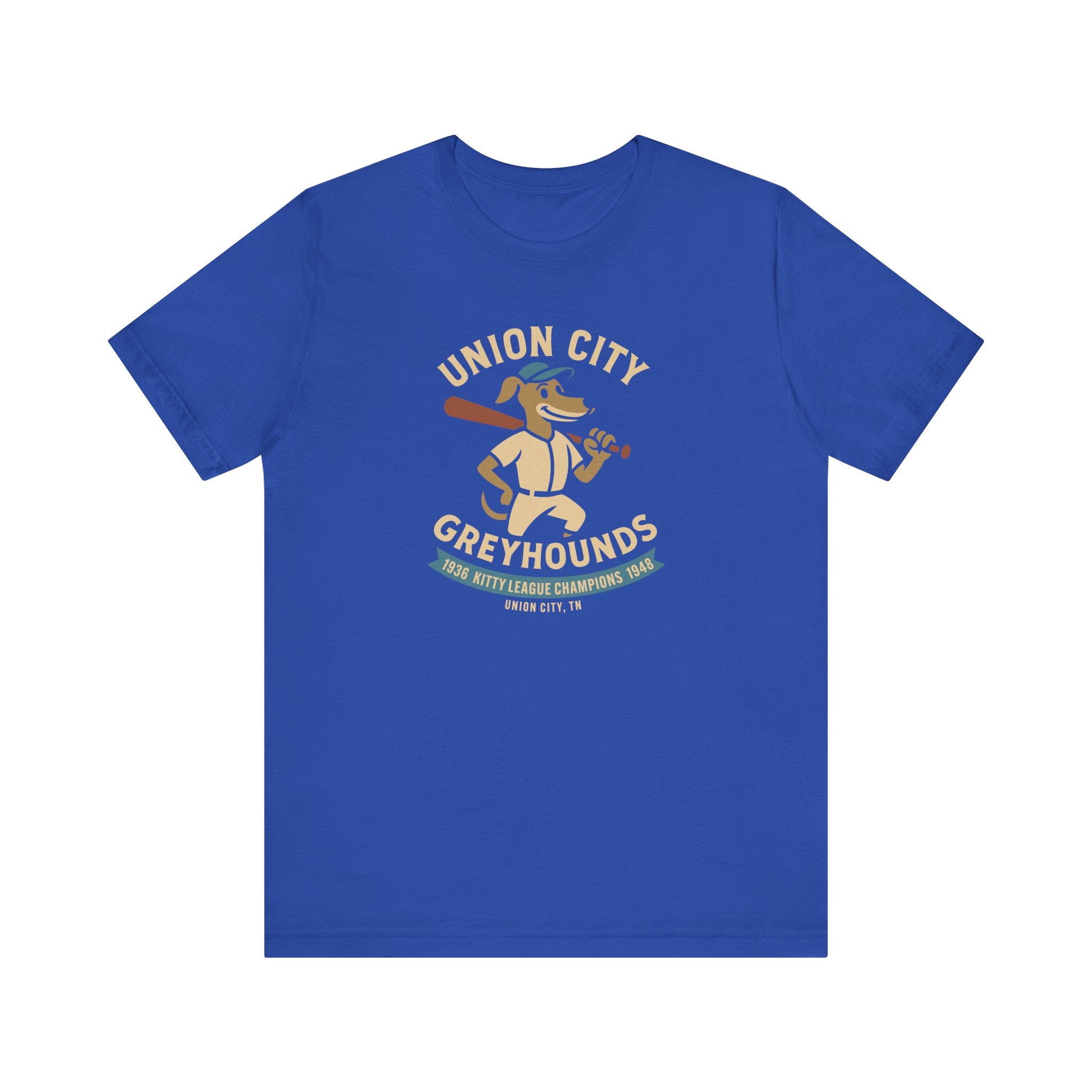 Union City Greyhounds T-Shirt (Premium Lightweight) - Vintage Defunct Baseball Teams