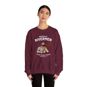 Maysville Rivermen Crewneck Sweatshirt - Vintage Defunct Baseball Teams