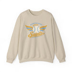 Wessington Springs Saints Crewneck Sweatshirt - Vintage Defunct Baseball Teams - South Dakota