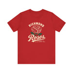 Richmond Roses T-Shirt (Premium Lightweight) - Vintage Defunct Baseball Teams - Indiana