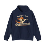 Pocomoke City Salamanders Hoodie - Vintage Defunct Baseball Teams - Maryland