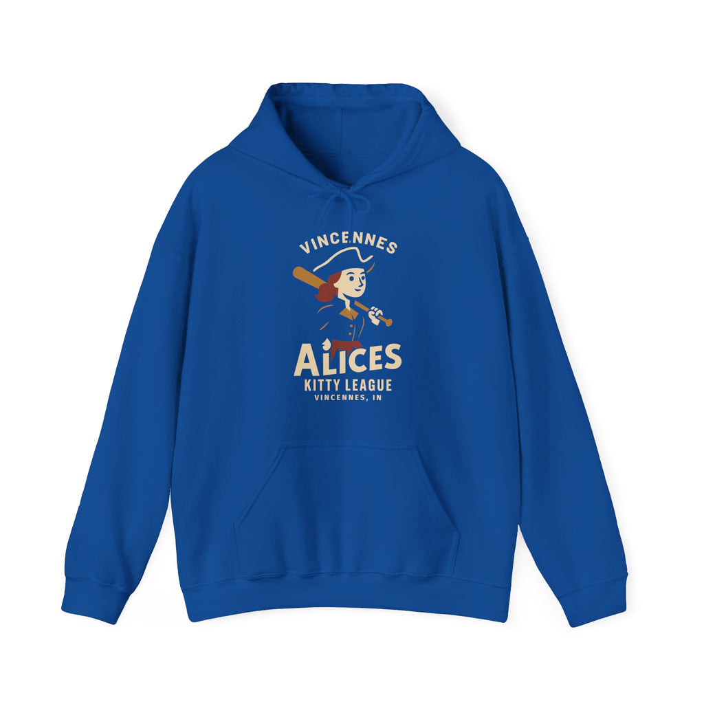 Vincennes Alices Hoodie - Vintage Defunct Baseball Teams