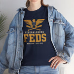 Federalsburg Feds T-Shirt (Heavyweight) - Vintage Defunct Baseball Teams - Maryland