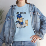 Las Vegas Wranglers T-Shirt (Heavyweight) - Vintage Defunct Baseball Teams - Nevada