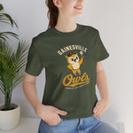 Gainesville Owls T-Shirt (Premium Lightweight) - Vintage Defunct Baseball Teams - Texas