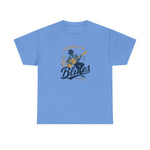 Jeanerette Blues T-Shirt (Heavyweight) - Vintage Defunct Baseball Teams - Louisiana