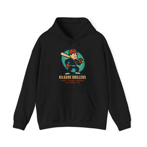 Kilgore Drillers Hoodie - Vintage Defunct Baseball Teams