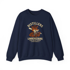 Lawrenceburg Distillers Crewneck Sweatshirt - Vintage Defunct Baseball Teams