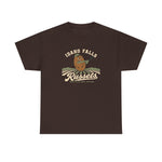 Idaho Falls Russets T-Shirt (Heavyweight) - Vintage Defunct Baseball Teams - Idaho