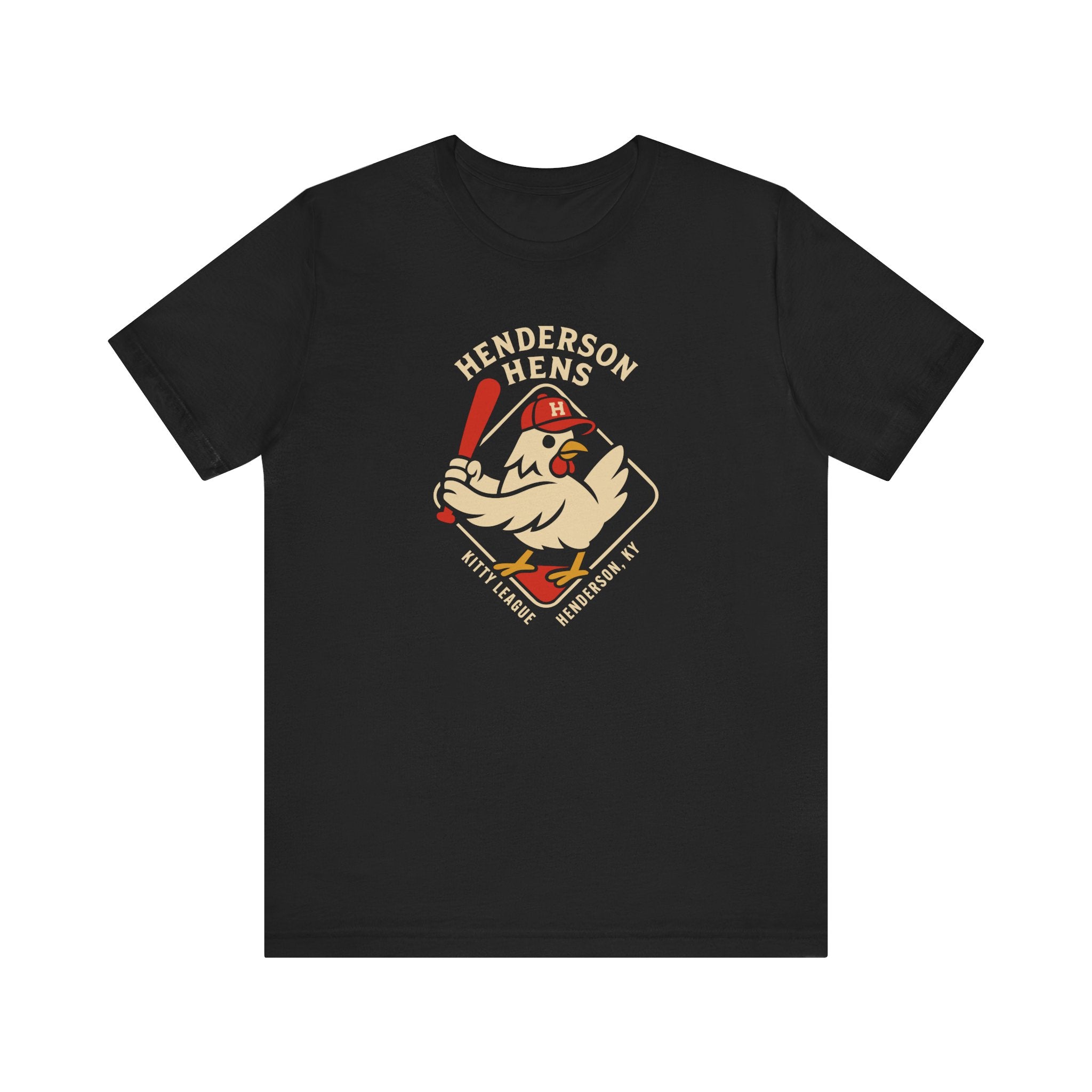 Henderson Hens T-Shirt (Premium Lightweight) - Vintage Defunct Baseball Teams