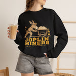 Joplin Miners Crewneck Sweatshirt - Vintage Defunct Baseball Teams - Missouri