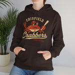 Crisfield Crabbers Hoodie - Vintage Defunct Baseball Teams - Maryland