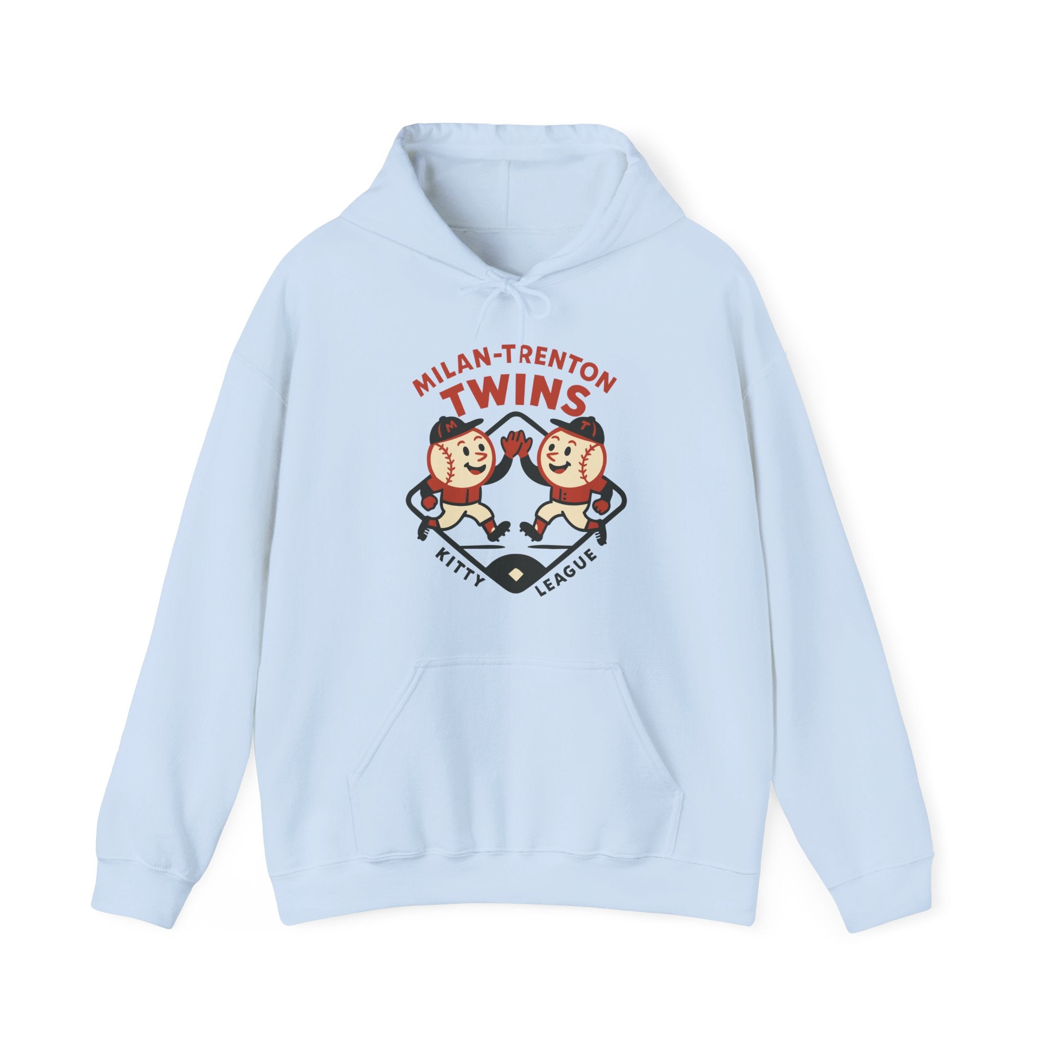 Milan-Trenton Twins Hoodie - Vintage Defunct Baseball Teams