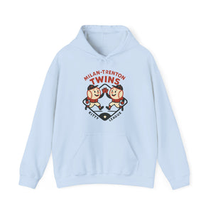 Milan-Trenton Twins Hoodie - Vintage Defunct Baseball Teams