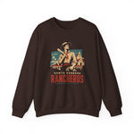 Santa Barbara Rancheros Crewneck Sweatshirt - Vintage Defunct Baseball Teams - California