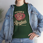 Victoria Rosebuds T-Shirt (Heavyweight) - Vintage Defunct Baseball Teams - Texas