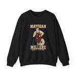 Mayodan Millers Crewneck Sweatshirt - Vintage Defunct Baseball Teams - North Carolina
