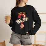 Minot Why Nots Crewneck Sweatshirt - Vintage Defunct Baseball Teams - North Dakota