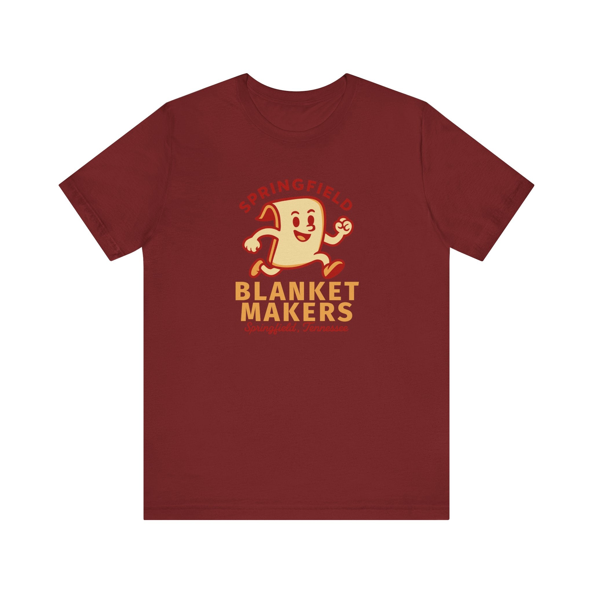 Springfield Blanket Makers T-Shirt (Premium Lightweight) - Vintage Defunct Baseball Teams