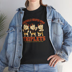 Leaksville-Draper-Spray Triplets T-Shirt (Heavyweight) - Vintage Defunct Baseball Teams - North Carolina